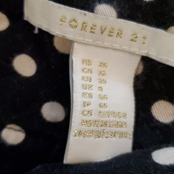 FOREVER 21 Polka dot Tampered Pant - Picture 4 of 6